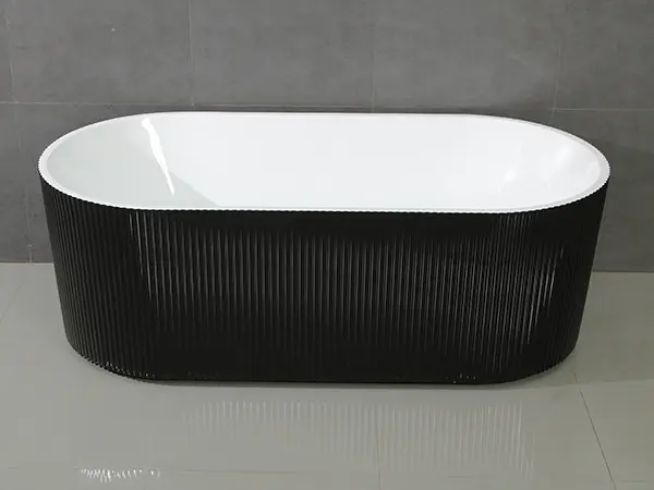 Can you make matte black bathtubs both inside and outside? My answer is, we can do it, but we don’t.