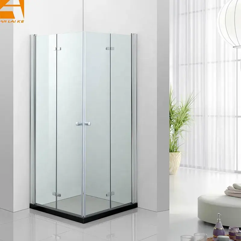 Modern Bathroom Frameless Shower Cubicle Anlaike KF-2303A/B